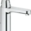 GROHE Eurosmart Cosmopolitan Wastafelkraan - Medium Uitloop - Met Trekwaste - Chroom - 2339700E