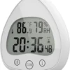 Merkloos Douchetimer - Douchewekker - Kookwekker - Douche Klok - Badkamer Klok - Waterproof - Draadloos - Zuignap - Digitaal