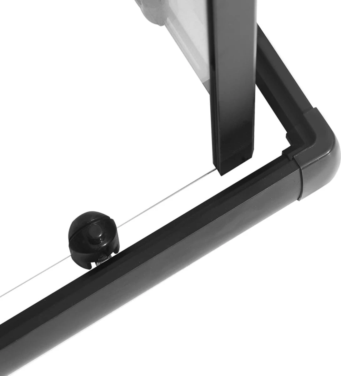 Furniture Limited - Douchecabine 70x70x180 Cm Mat ESG Zwart - Afbeelding 2