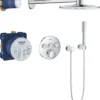 GROHE Grohtherm SmartControl Regendouche - Inbouw - ø 31 Cm - Rond -Chroom