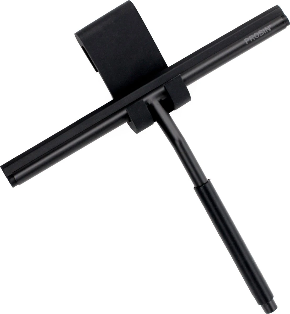 PROSIN - SET VAN VLOER + HANDWISSER - Raamwisser - Vloerwisser - Douchetrekker - Raamtrekker - Wisser - Mat Zwart - Wiper - Squeegee - Bathroom - Vloertrekker - Vloertrekker Met Steel - Floor Wiper - Aftrekker - RVS - Zwart - Design - Wisser - Afbeelding 6