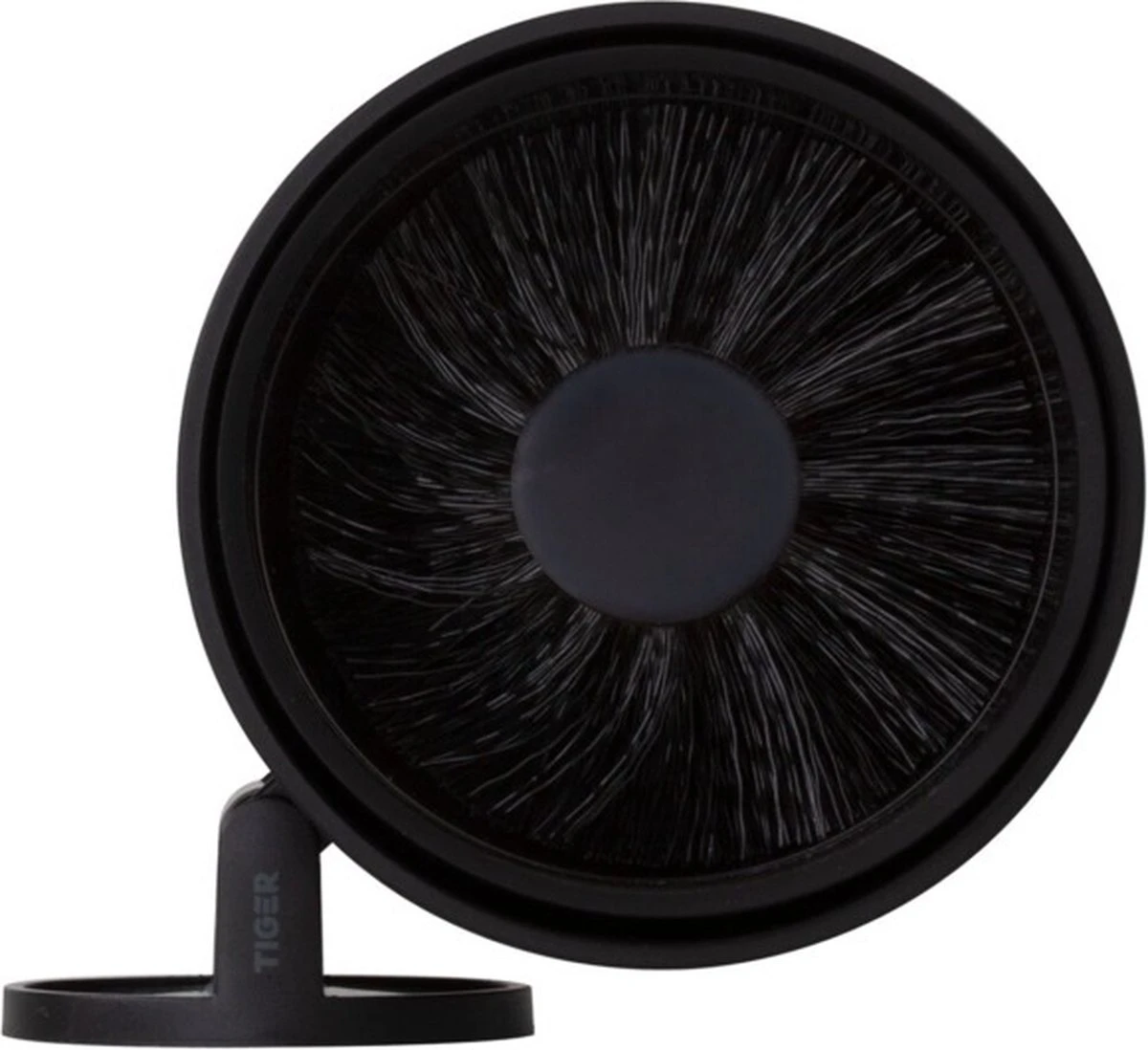 Tiger Tune - Toiletborstel Met Houder - Zwart Metaal Geborsteld / Zwart - Afbeelding 9