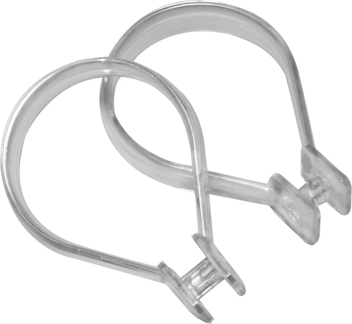 Sealskin Beauty Rings Douchegordijnringen - 12 Stuks - Transparant