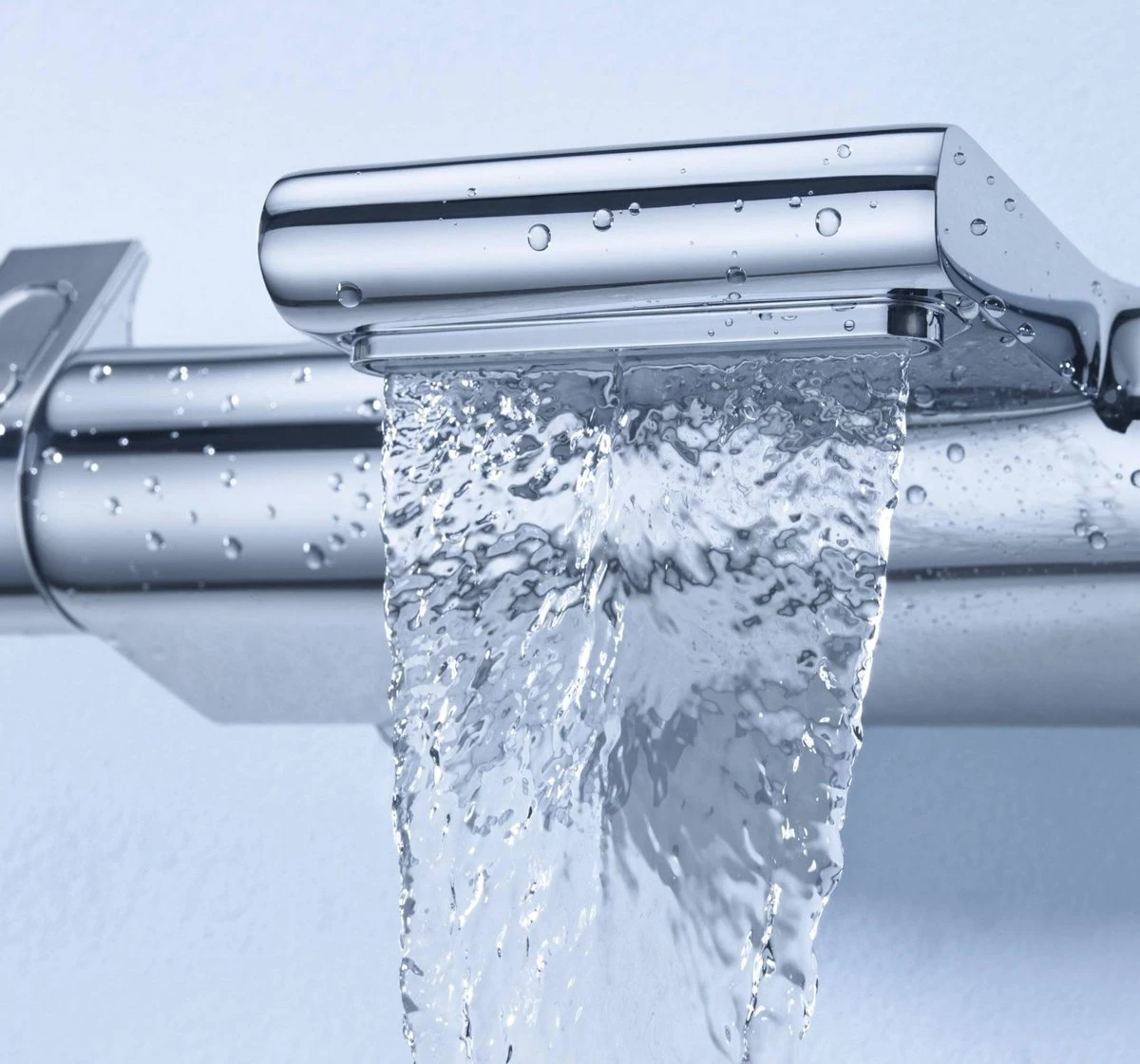 GROHE Grohtherm 2000 New Thermostatische Badkraan - 15cm - CoolTouch - Met Tray - Chroom - 34464001 - Afbeelding 8