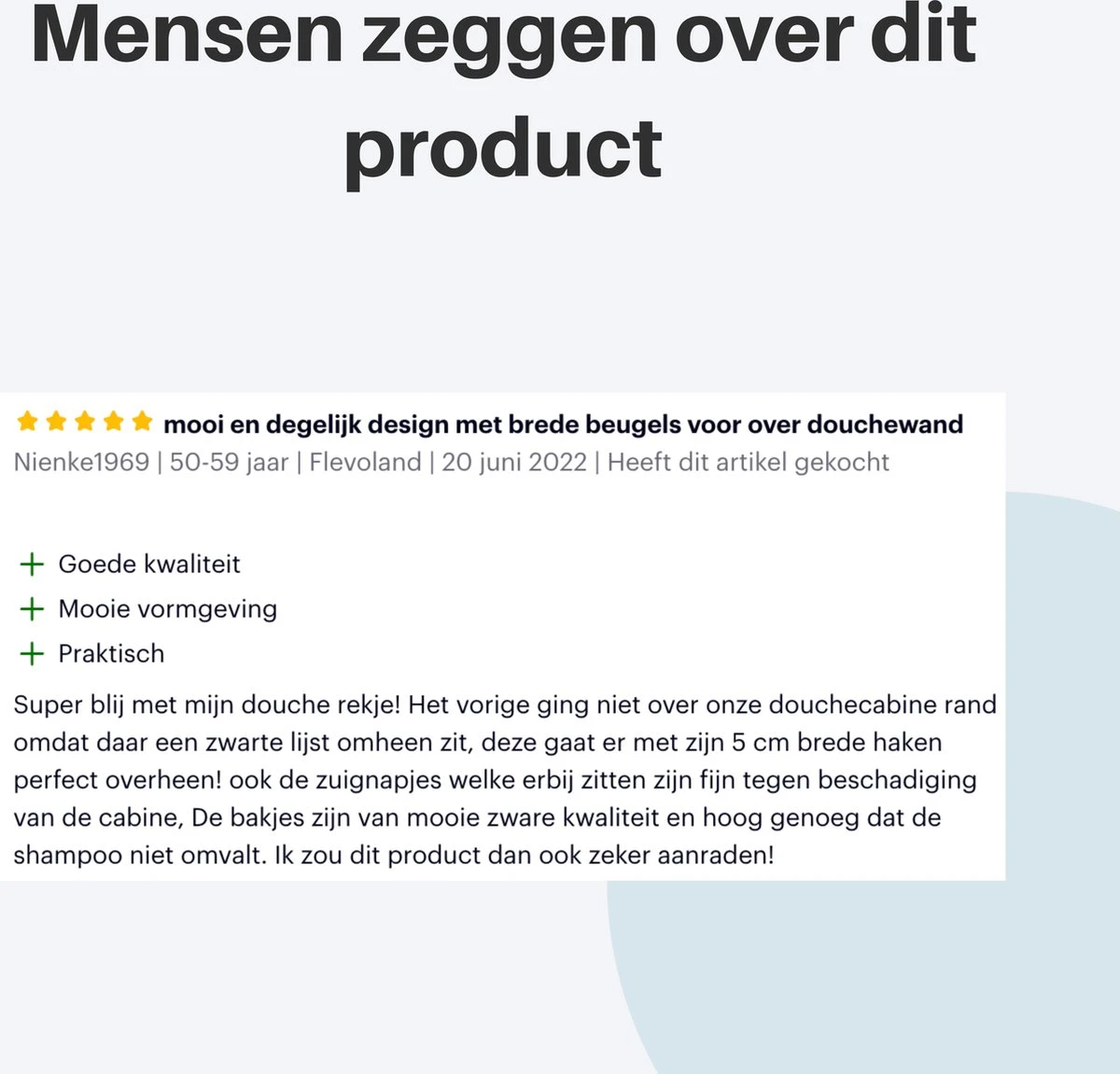 Doucherek Hangend - Ophangbaar Doucherek Matzwart - Twee Lagen - Badkamerrek - Doucherek Zonder Boren - 2 Laags - Badkamer Accessoires - Afbeelding 7