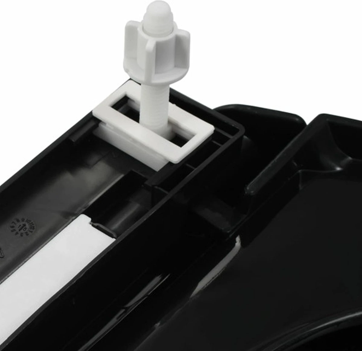 VidaXL Toiletbril Soft-close Met Quick-release Ontwerp Zwart - Afbeelding 3