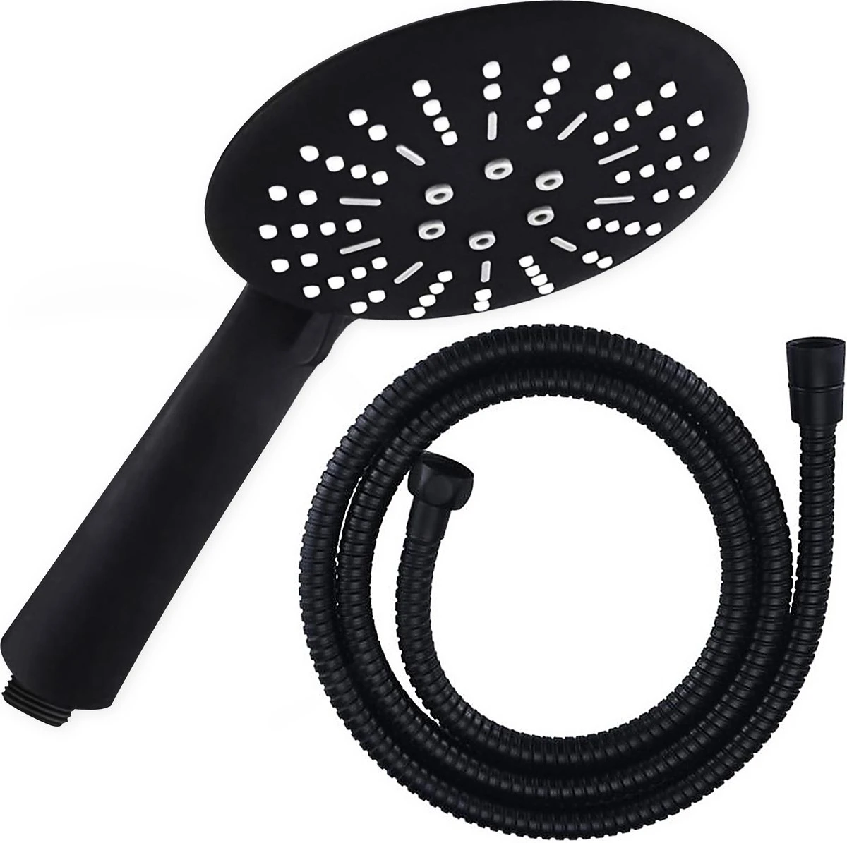 Eagle Bath & Shower - Douchekop Met Slang – Mat Zwart - 3 Functies – Handdouche – Hoofddouche