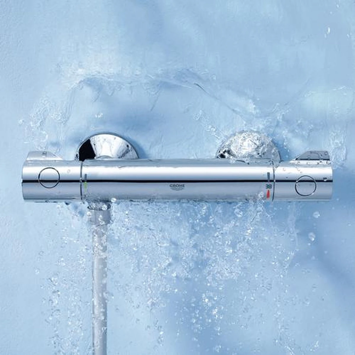 GROHE Grohtherm 800 Thermostatische Douchekraan - Met Doucheset - EcoJoy®- Chroom - 34565001 - Afbeelding 7