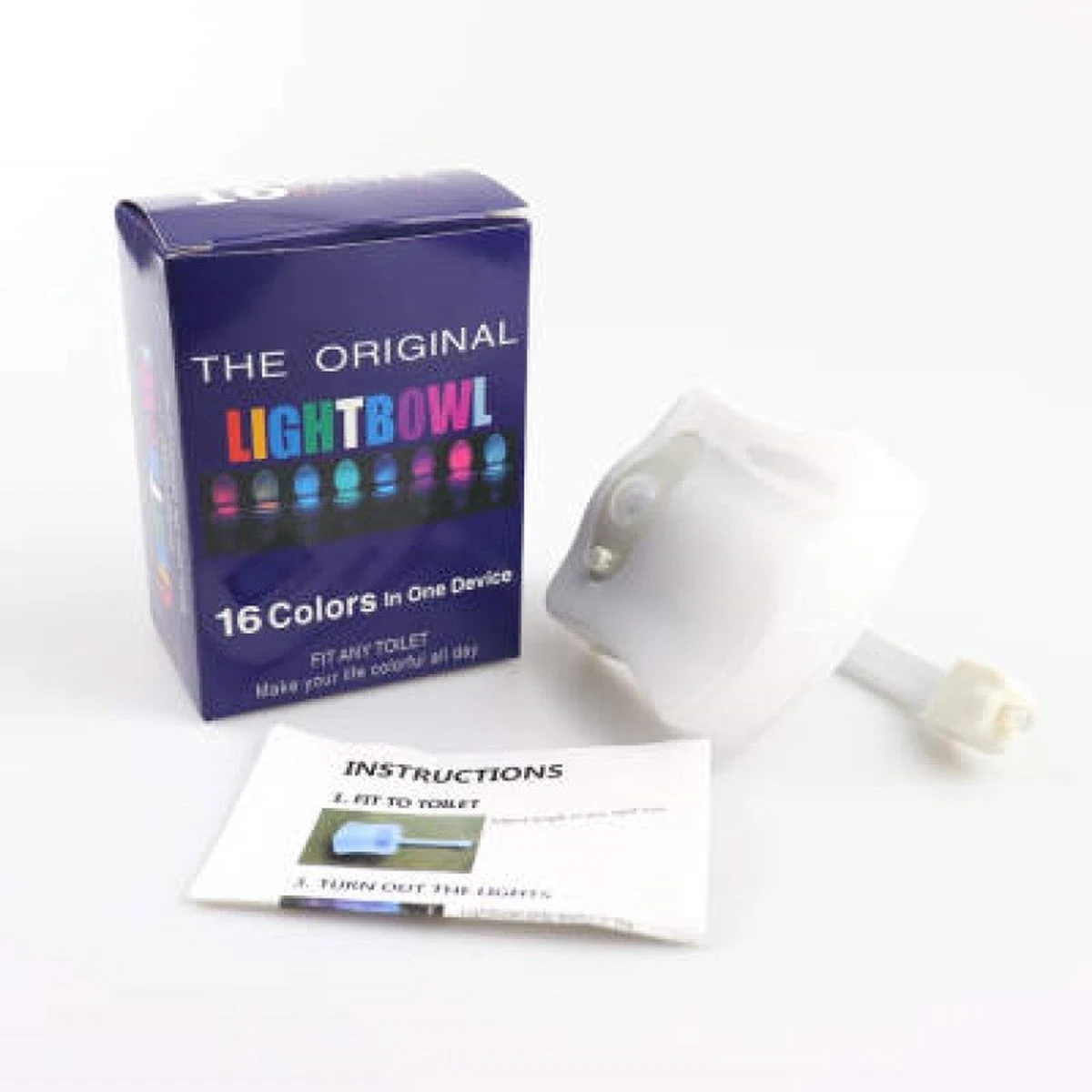 Toiletpotverlichting - Toiletpotverlichting 16 Kleuren - Toiletpot - Verlichting - Toilet Lamp - Nachtlampje Met Bewegingssensor - LED - WC - Toiletpotverlichting Met Sensor - Toiletpot Verlichting - Afbeelding 2