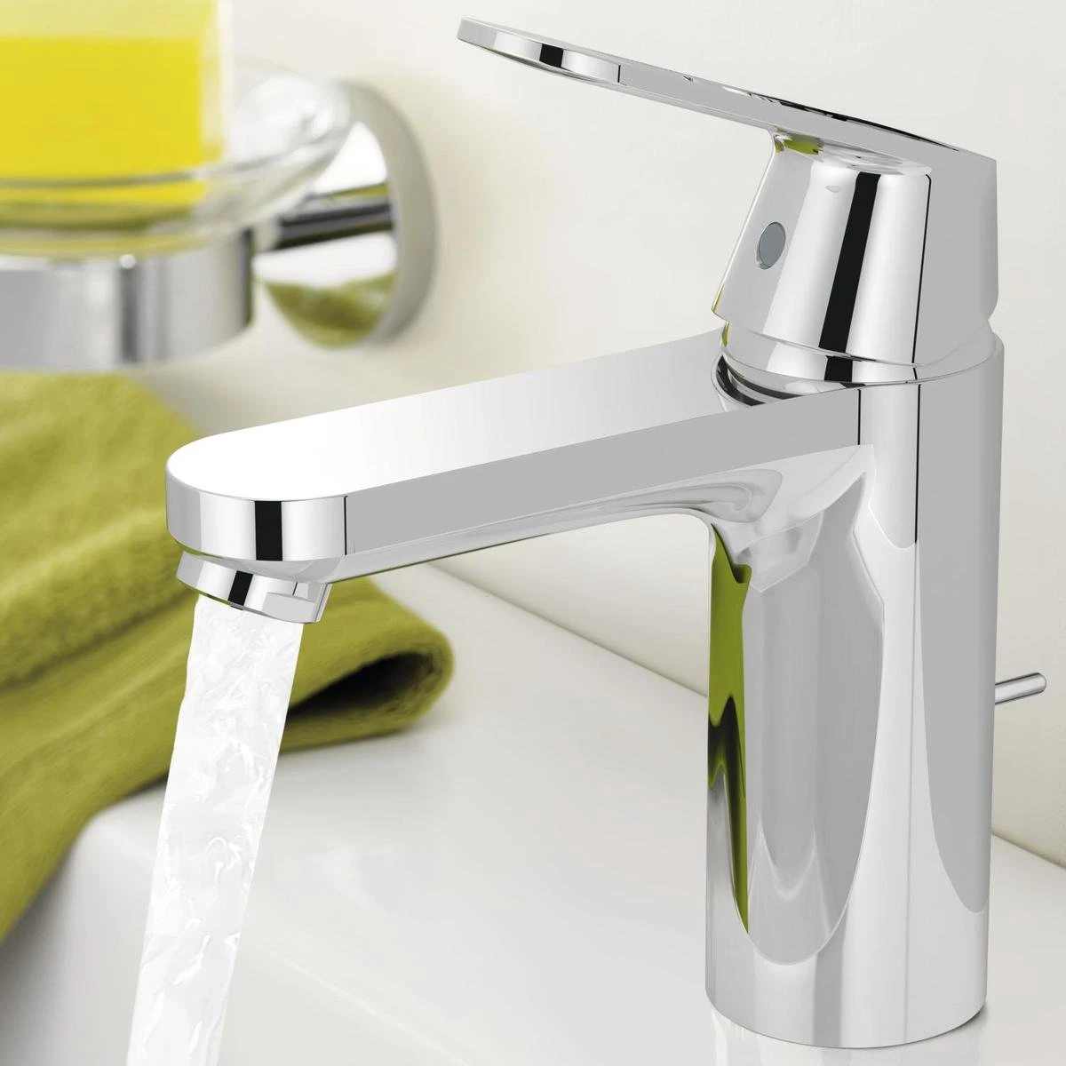 GROHE Eurosmart Cosmopolitan Wastafelkraan - Met EcoJoy - Trekwaste - Chroom - 2339600E - Afbeelding 3