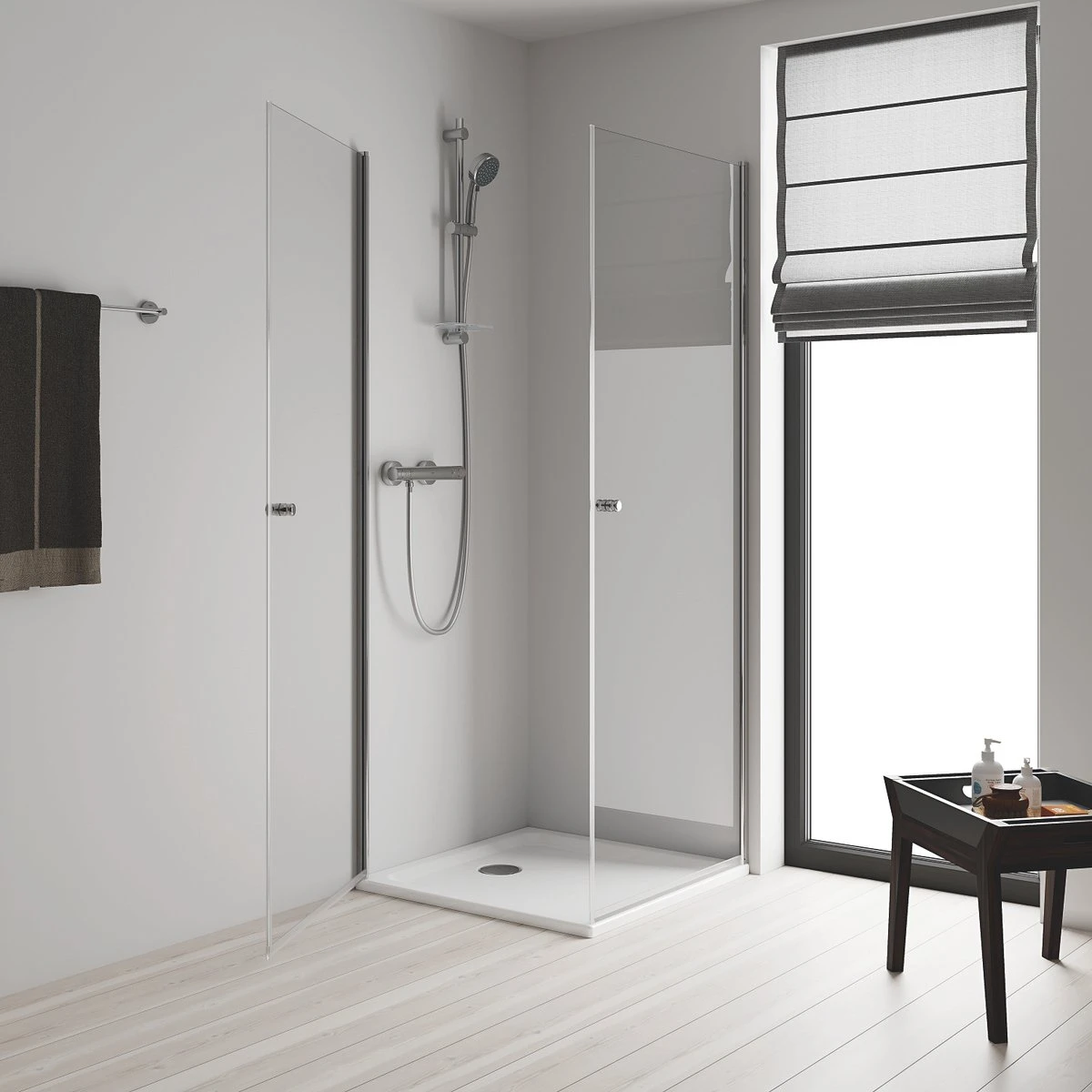 GROHE QuickFix Precision Get Thermostatische Douchekraan - EcoJoy - Met Koppelingen - Chroom - 34773000 - Afbeelding 4