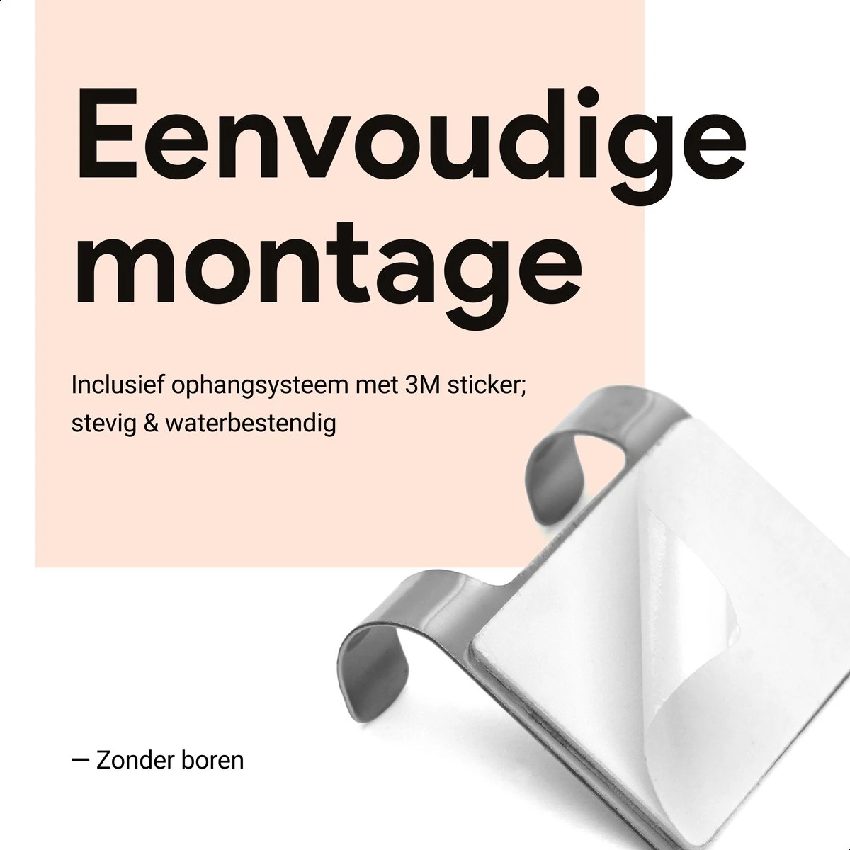 Douchewisser Met Ophanghaak En 2 Extra Strips - Raamwisser Voor Douche - Raamtrekker Chroom - Afbeelding 11