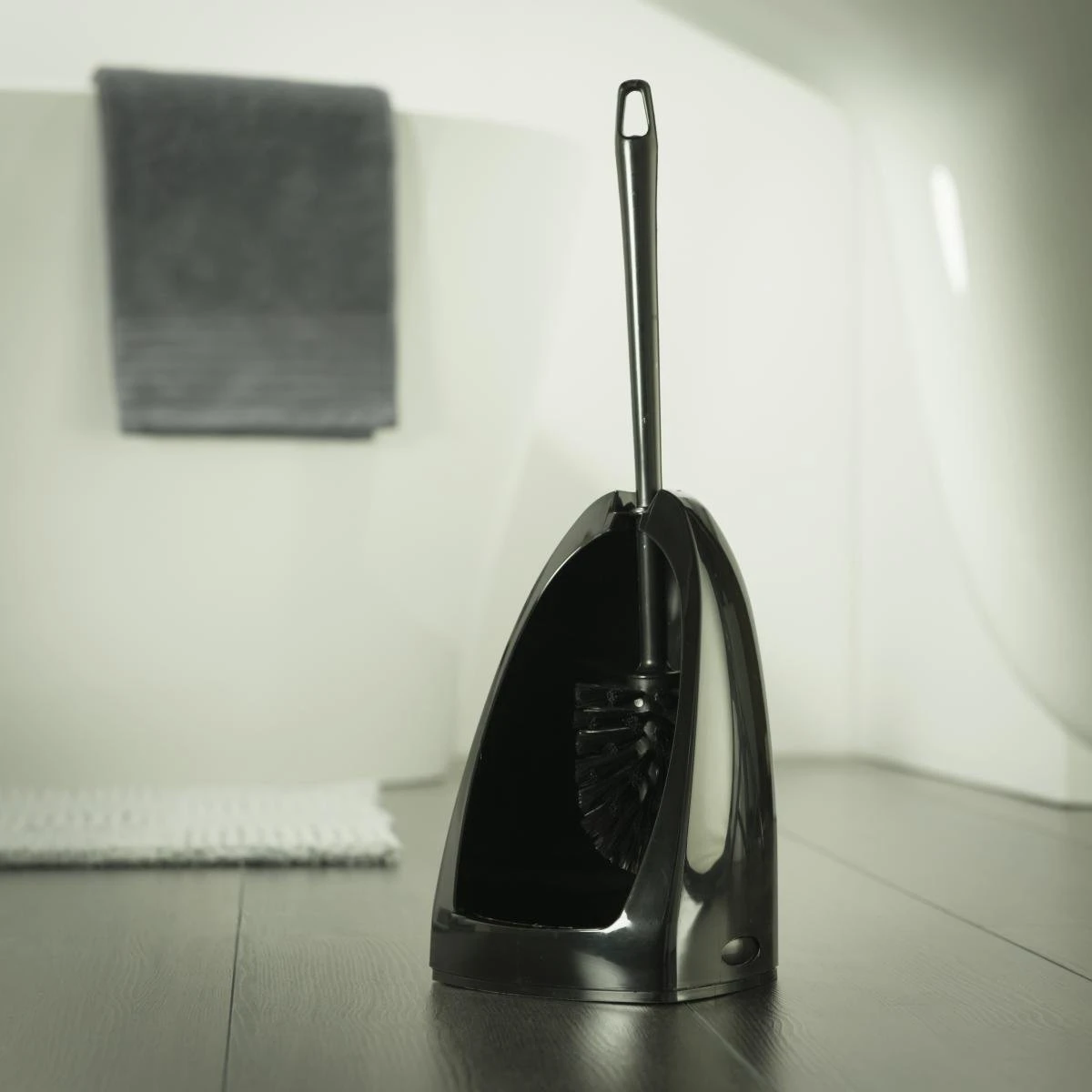 Tiger Toiletborstel Met Houder - Zwart - Afbeelding 3