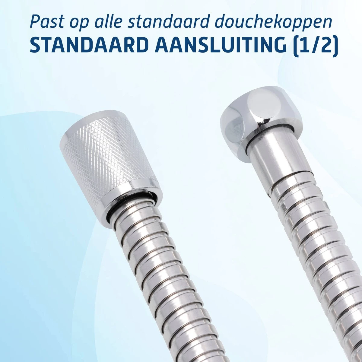 Saqu Express Doucheslang 175 Cm - Chroom - Afbeelding 5