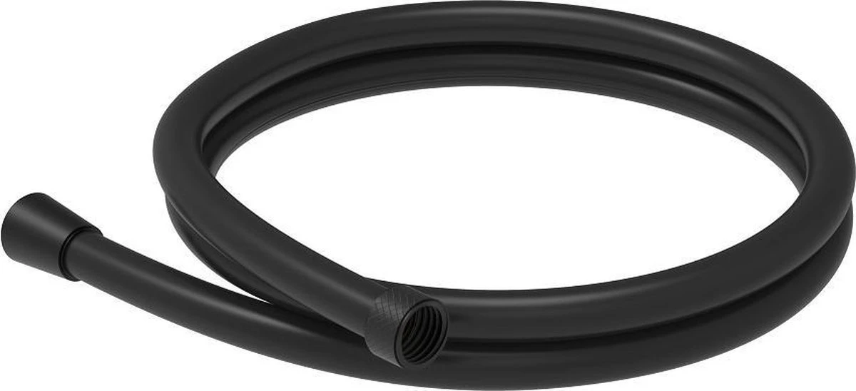 SCHÜTTE Madura 150 Doucheslang - Kunststof - 150 Cm - Zwart Mat - Afbeelding 2