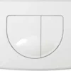 Plieger Main Bedieningspaneel – Bedieningspaneel Toilet – 2 Knoppen – Bedieningspaneel Wit