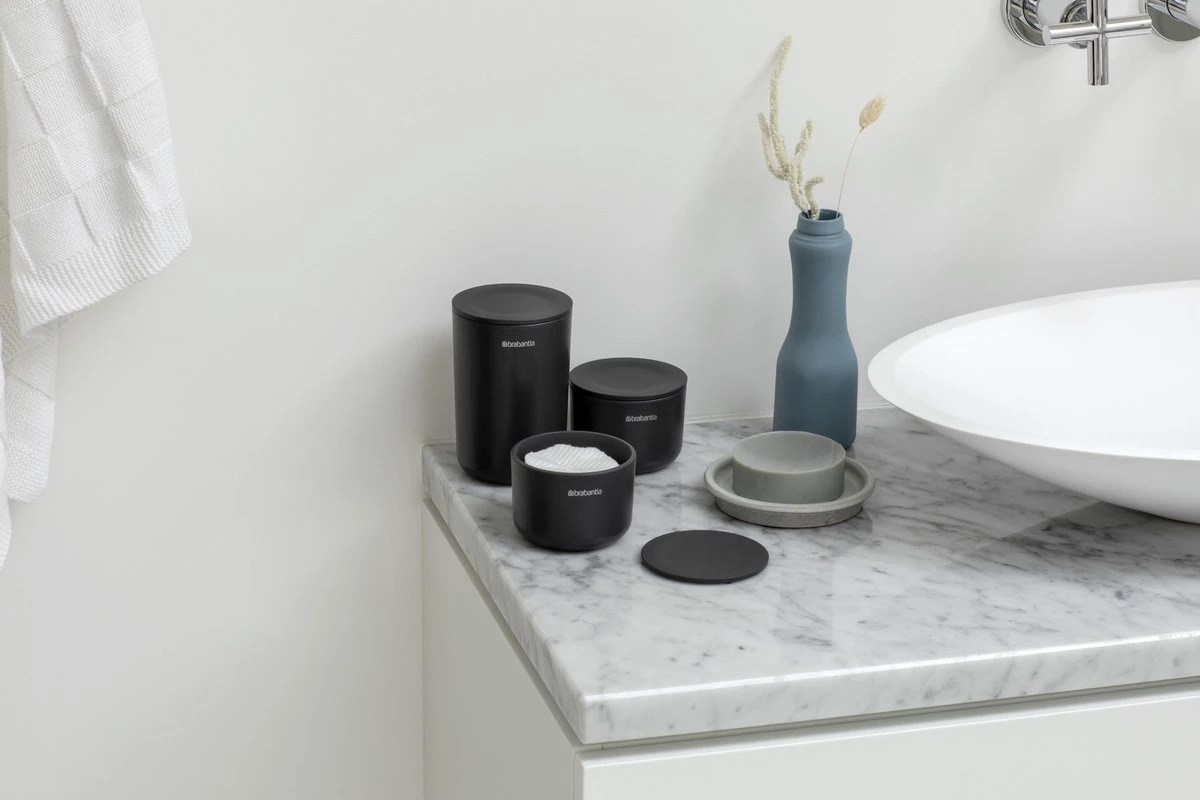 Brabantia ReNew Opbergpotjes - 3-delig - Dark Grey - Afbeelding 8