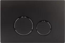 Bedieningsplaat StarBlueDisc Doppio 35 TBV Geberit UP100 UP320 UP300 UP700 UP720 Mat Zwart