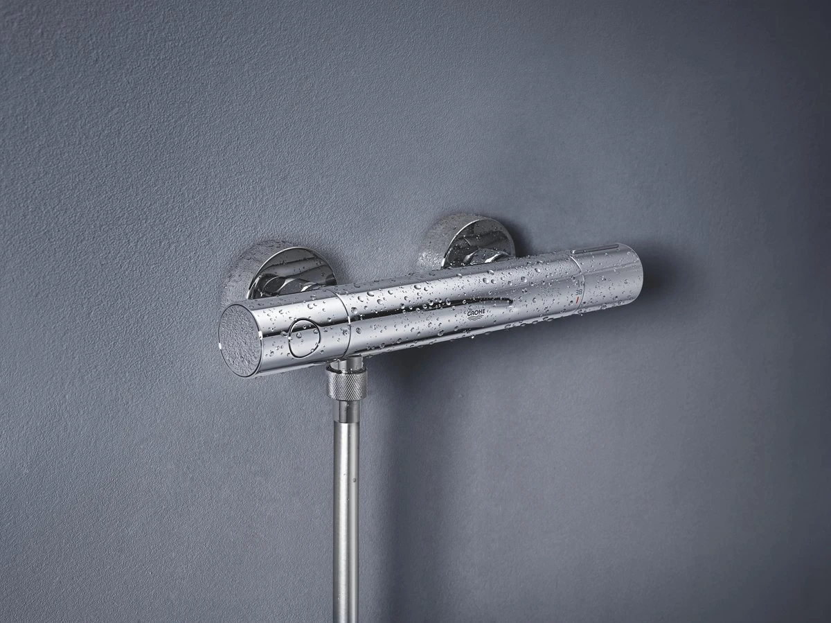 GROHE QuickFix Precision Get Thermostatische Douchekraan - EcoJoy - Met Koppelingen - Chroom - 34773000 - Afbeelding 9