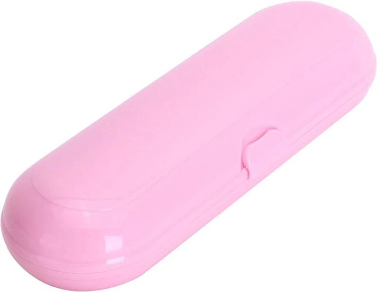 Elektrische Tandenborstel Opbergdoos Universeel - Reis Etui - Bescherm Koker - Roze - 1 Stuks - Afbeelding 2