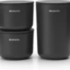 Brabantia ReNew Opbergpotjes - 3-delig - Dark Grey