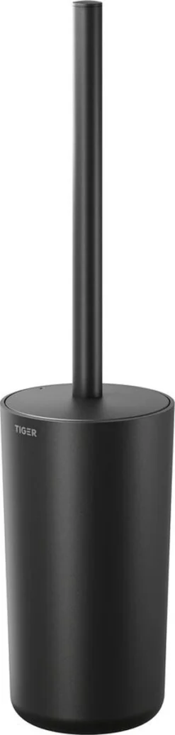 Tiger Carv - Toiletborstel Met Houder Vrijstaand - Zwart