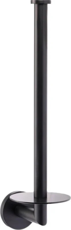 Reserverolhouder Zwart - Voor 2 Rollen - Reserve Rolhouder - Reserverolhouder Hangend - Toiletrolhouder - WC Rolhouder