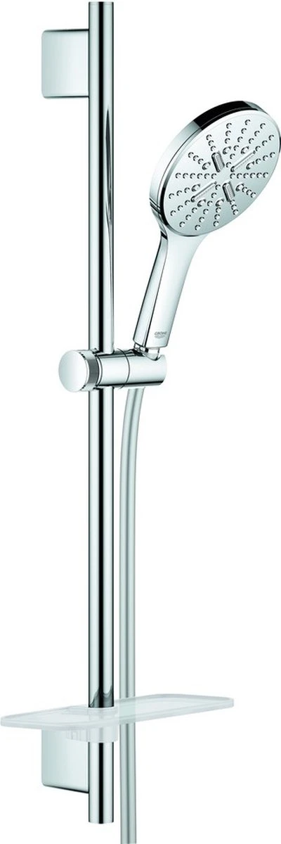 GROHE Rainshower SmartActive 130 Glijstangset - 60 Cm - Met Zeepschaal - Chroom - 26575000 - Afbeelding 11