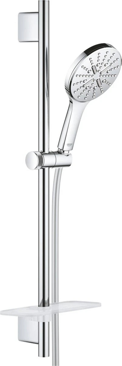GROHE Rainshower SmartActive 130 Glijstangset - 60 Cm - Met Zeepschaal - Chroom - 26575000
