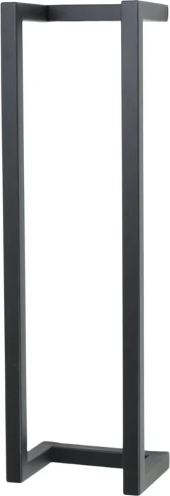 LOFT42 Wandhanddoekenrek Small - Zwart - Metaal - 67x20x15