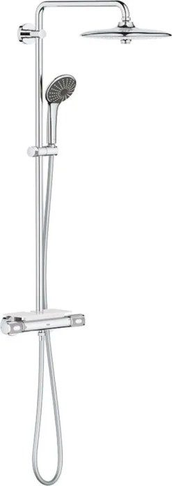 GROHE QuickFix Vitalio Joy 260 Regendouche - CoolTouch - Met Planchet - ø 26 Cm - Chroom
