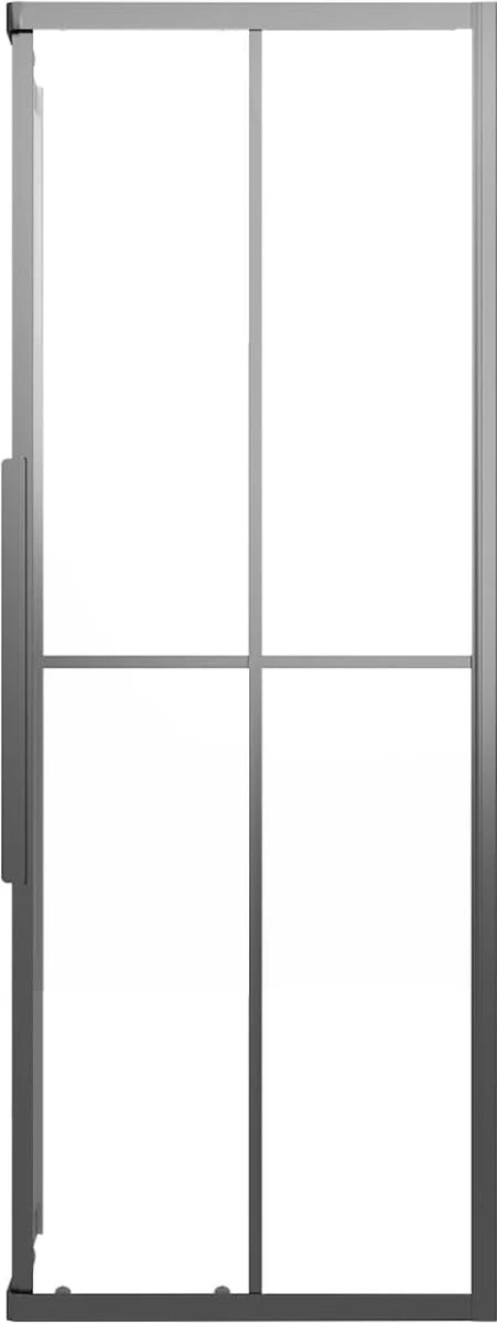 Furniture Limited - Douchecabine 70x70x180 Cm Mat ESG Zwart - Afbeelding 6