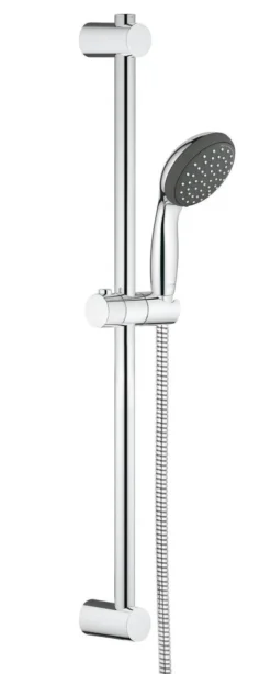 GROHE QuickFix Vitalio Start II Doucheset - Waterbesparende Handdouche - ø 10 Cm - Glijstang 60 Cm - Doucheslang 175 Cm