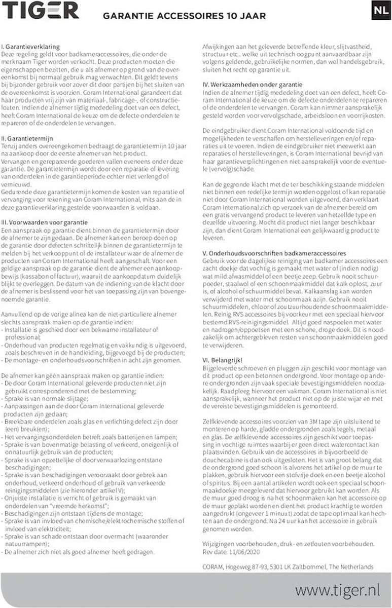 Tiger Boston - Toiletborstel Met Houder Vrijstaand - RVS Geborsteld - Afbeelding 3