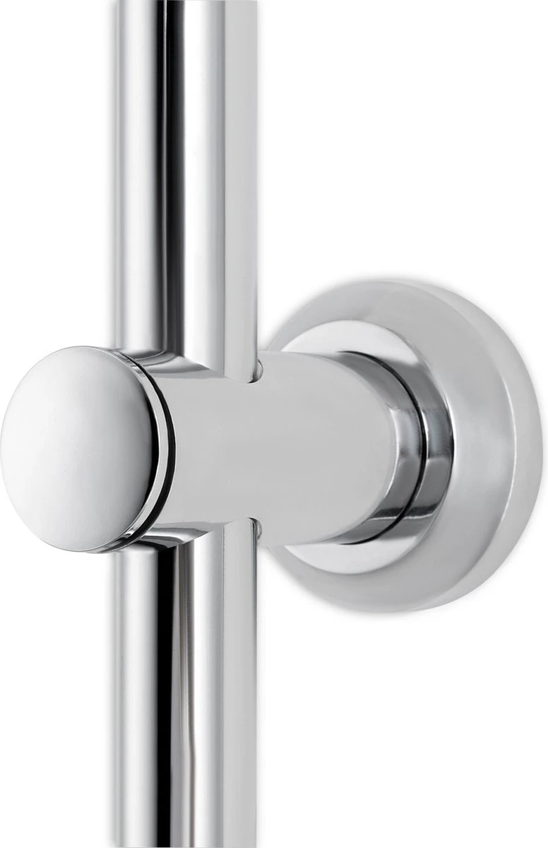 Lifa Bathing Zilveren Douchesysteem - Verstelbare Doucheset - RVS En ABS - Regendouche En Handdouche - Chroom - Incl. Bevestigingsmateriaal - Afbeelding 10