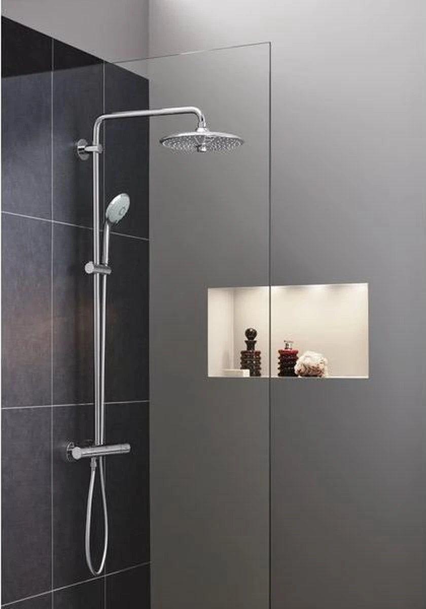 GROHE Euphoria 260 Regendouche - ø 26cm - Met Thermostaatkraan - Chroom - Afbeelding 19