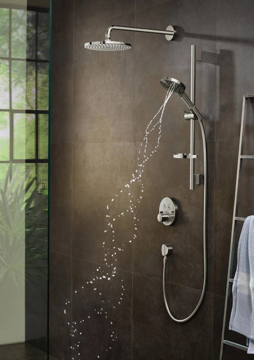 Hansgrohe Raindance Select S Doucheset 120 3jet PowderRain Met Unica'S Puro Glijstang 65 Cm Chroom - Afbeelding 20
