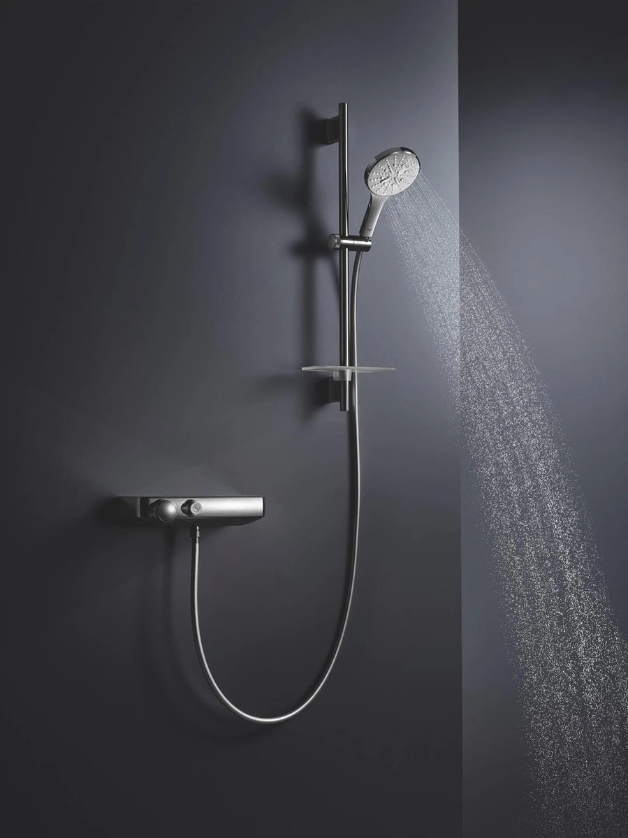 GROHE Rainshower SmartActive 130 Glijstangset - 60 Cm - Met Zeepschaal - Chroom - 26575000 - Afbeelding 6