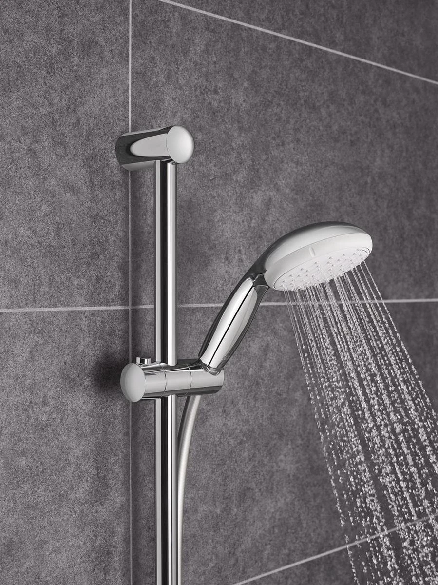 GROHE New Tempesta Doucheset - 60cm - ø 10 Cm - 1 Straalstand - Chroom - 27924001 - Afbeelding 6