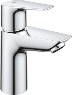 GROHE QuickFix Start Edge Wastafelkraan - Waterbesparend - Push Open Pop-up Waste - Chroom